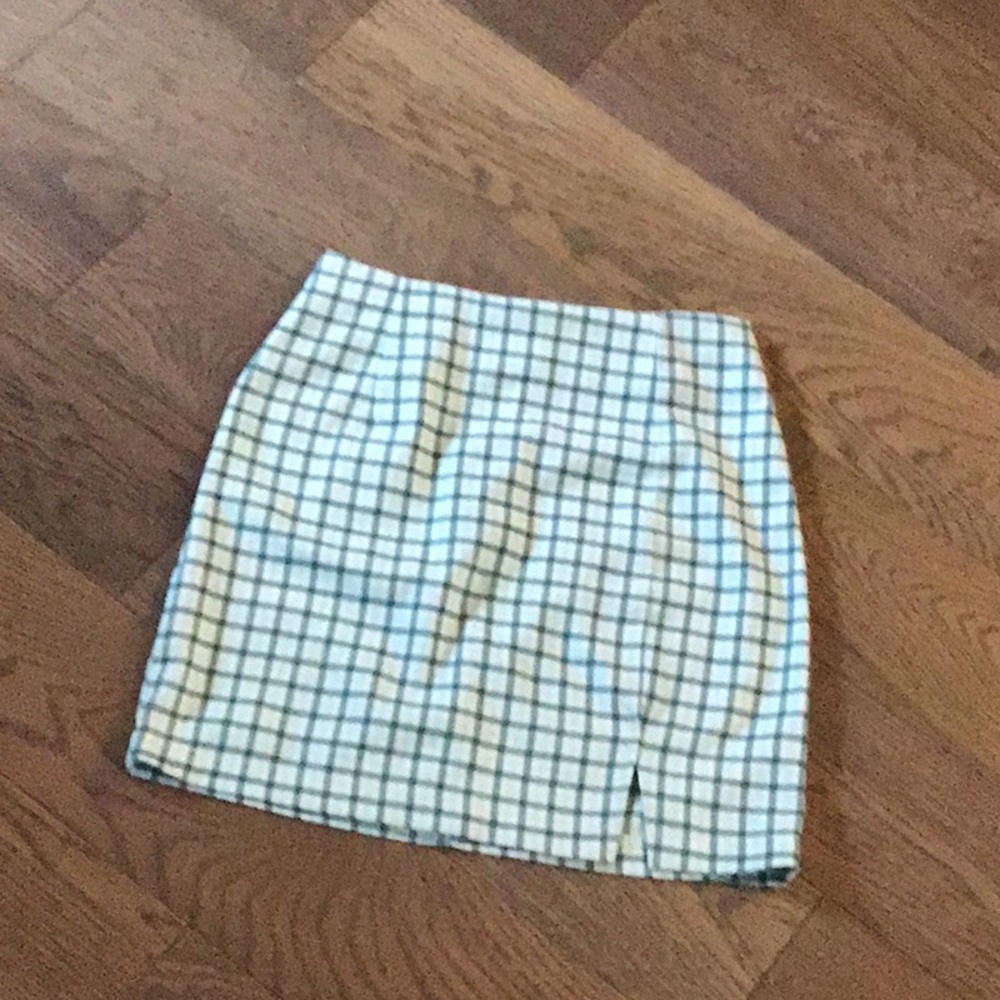 🍀🌱Green Plaid🍃 Skirt